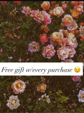 FREE GIFT WITH EVERY PURCHASE!!!
